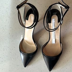 Christian Lou Boutin 2 strap pointed hells